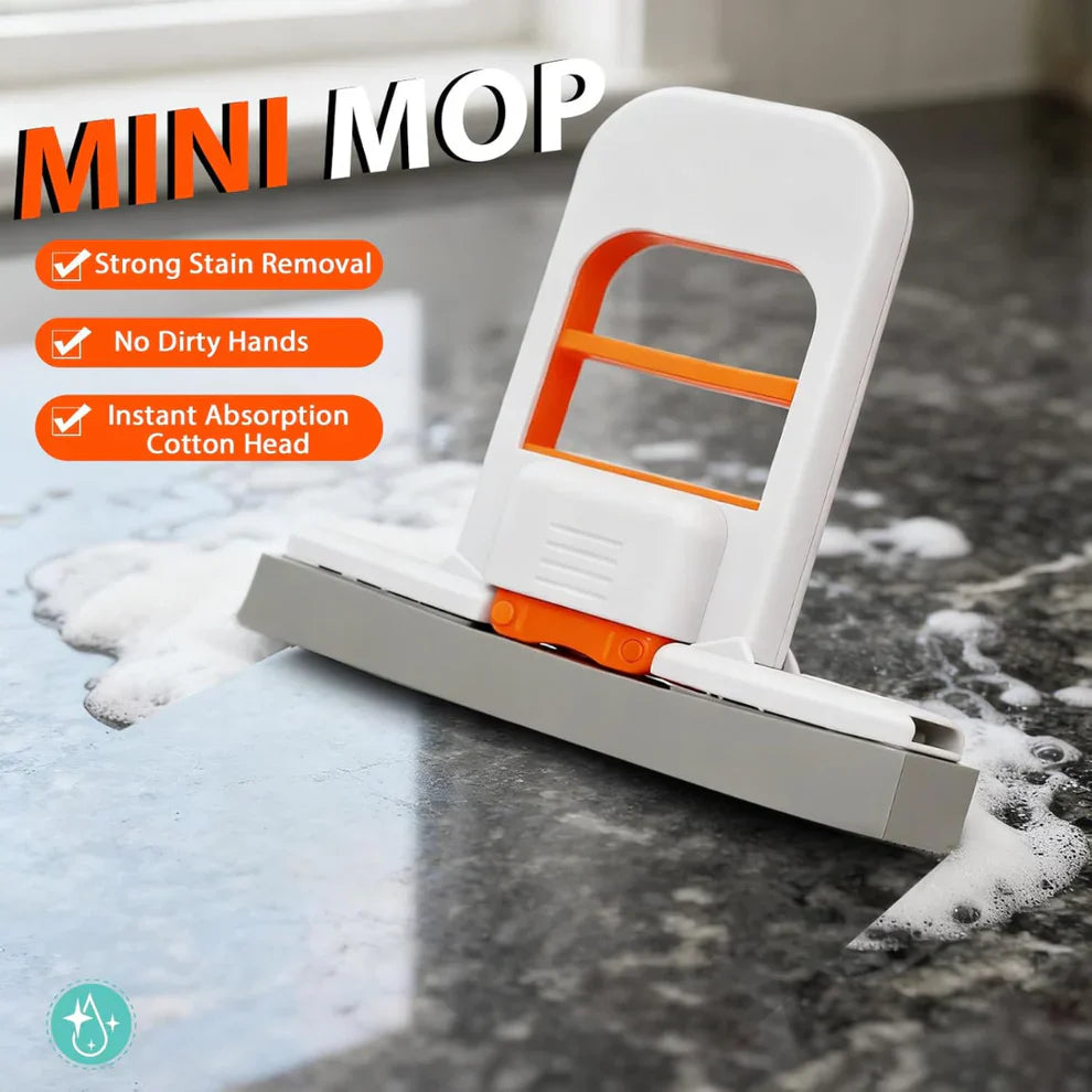 Mini Magic Mop Small Size, Powerful Cleaning.