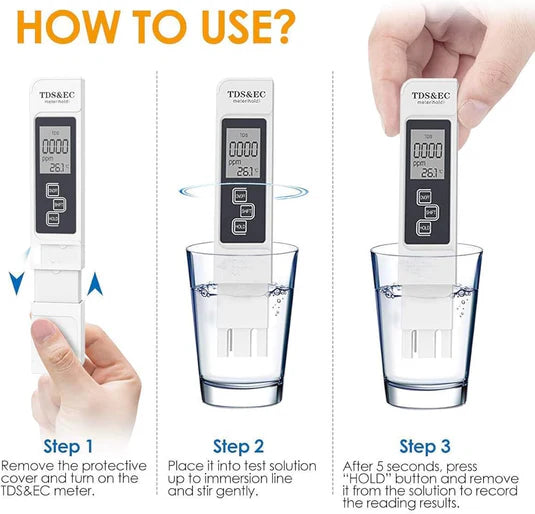 Premium Water Tester Accurate Drinking Water Quality Testing.