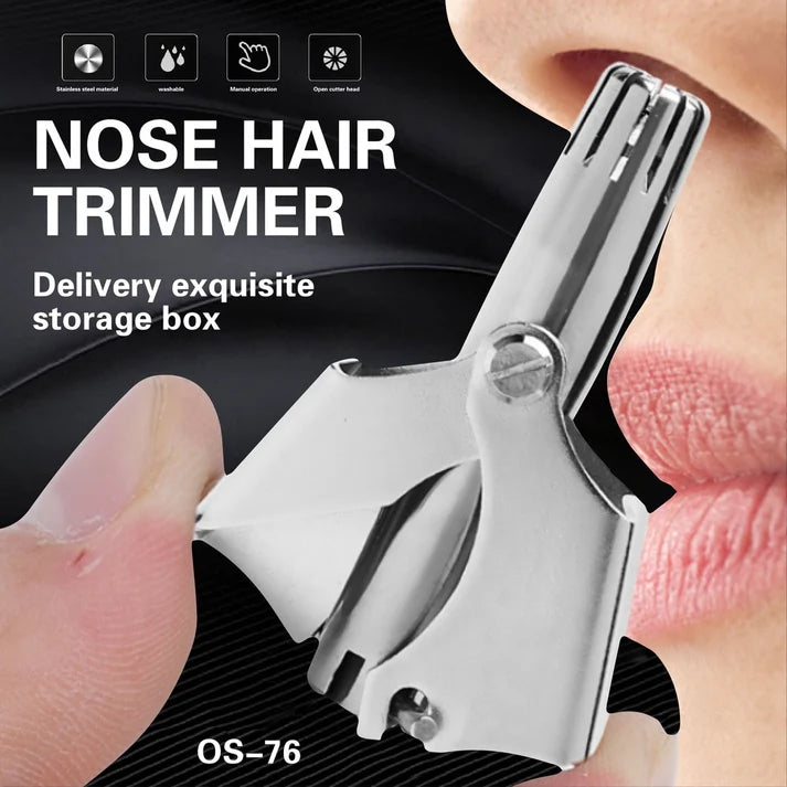 Smart Manual Nose Trimmer Easy, Safe & Convenient.
