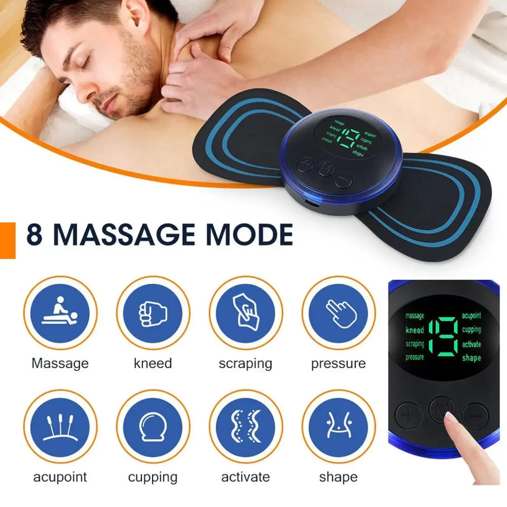 Butterfly Massager – Portable Body Massager for Relaxation & Muscle Relief.
