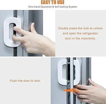 Smart Fridge Door Lock Protect Food & Keep Children Safe.